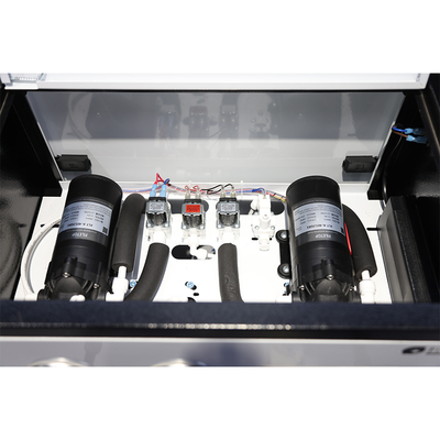 Direct Drinking Water Equipment PP Material RO Membrane Filter Housing 500L Capacity Water Purification Treatment 220V Pump