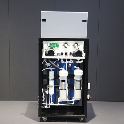 Direct Drinking Water Equipment PP Material RO Membrane Filter Housing 500L Capacity Water Purification Treatment 220V Pump