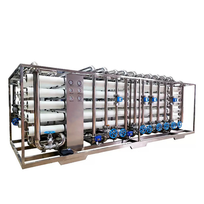 Industrial RO Membrane Reverse Osmosis System Food Safety Water Purifier Pump Bearing 220V 1-Year Warranty for Treatment Plant