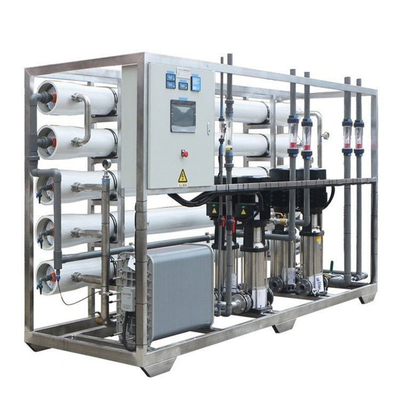Used 1000L Seawater Desalination Water Treatment Plant Home Use Core Pressure Vessel Filter Media 220V Pump Motor Engine