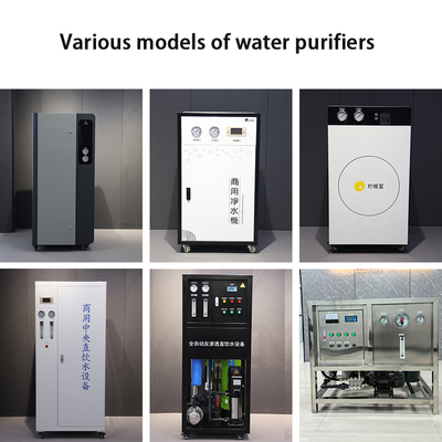 Hot Selling 20LPH Reverse Osmosis System 220V Water Purification Filtration Plant with Pump Core Components